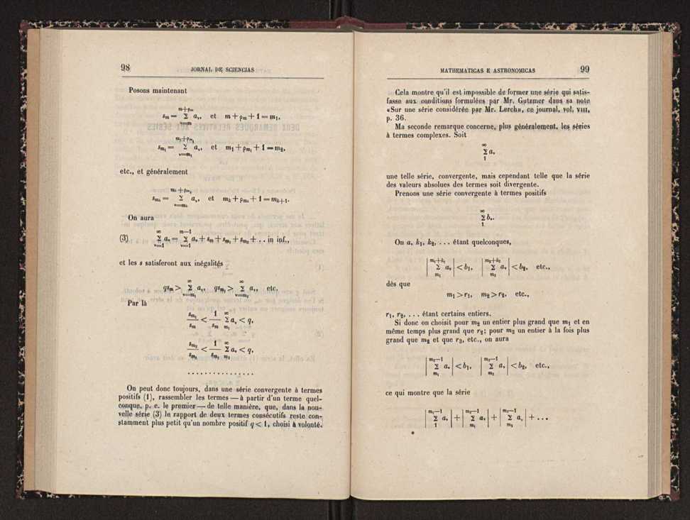 Jornal de sciencias mathematicas e astronomicas. Vol. 8 51