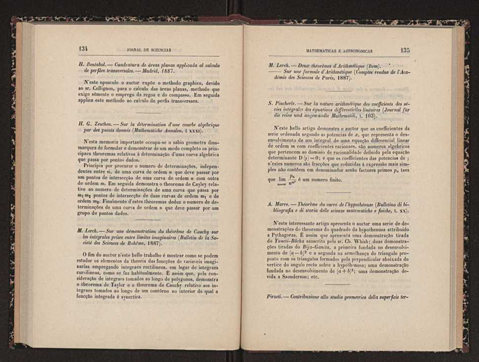 Jornal de sciencias mathematicas e astronomicas. Vol. 8 69