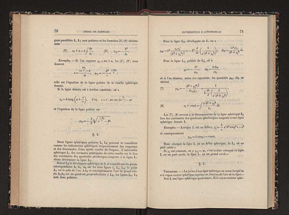 Jornal de sciencias mathematicas e astronomicas. Vol. 9 36