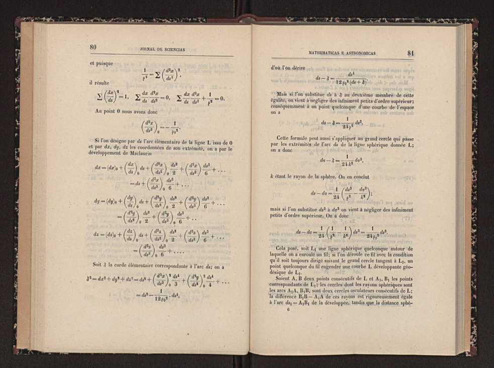 Jornal de sciencias mathematicas e astronomicas. Vol. 9 41