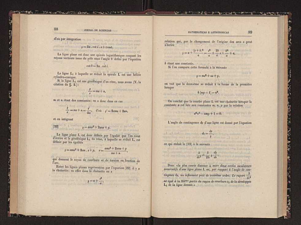 Jornal de sciencias mathematicas e astronomicas. Vol. 9 45