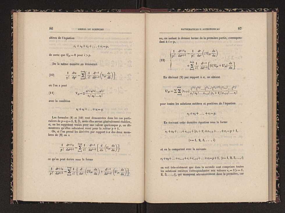 Jornal de sciencias mathematicas e astronomicas. Vol. 10 45
