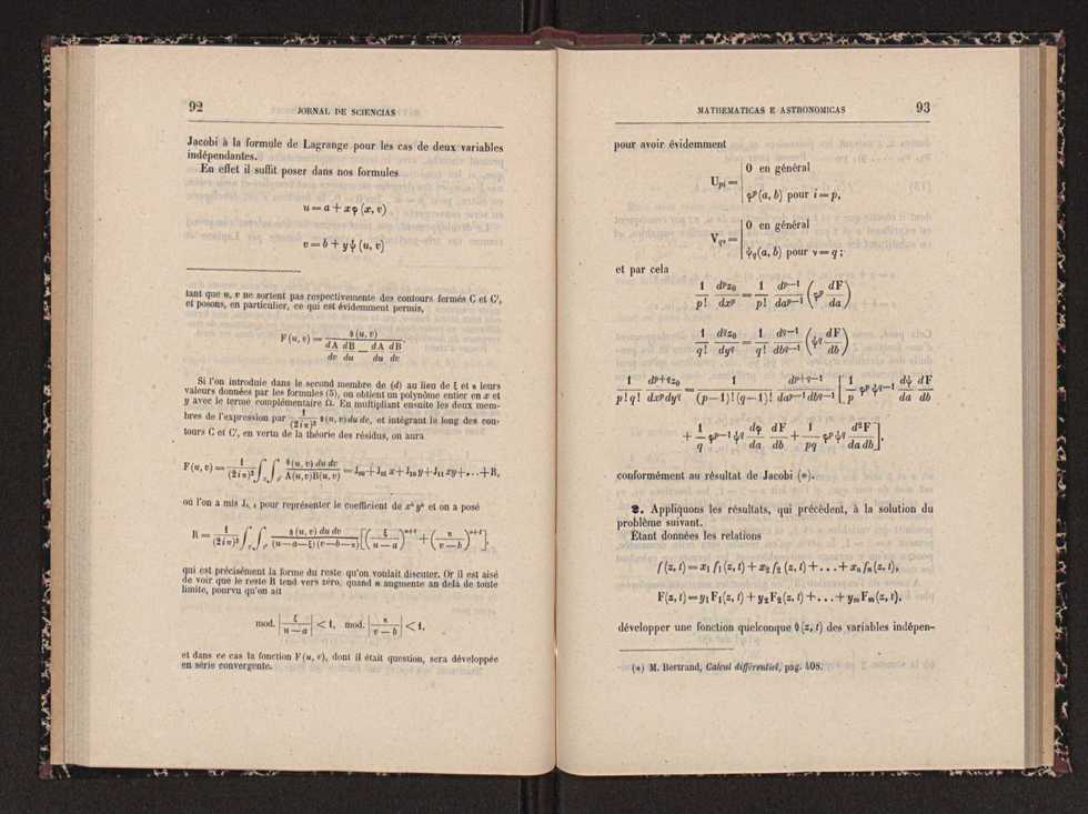 Jornal de sciencias mathematicas e astronomicas. Vol. 10 48
