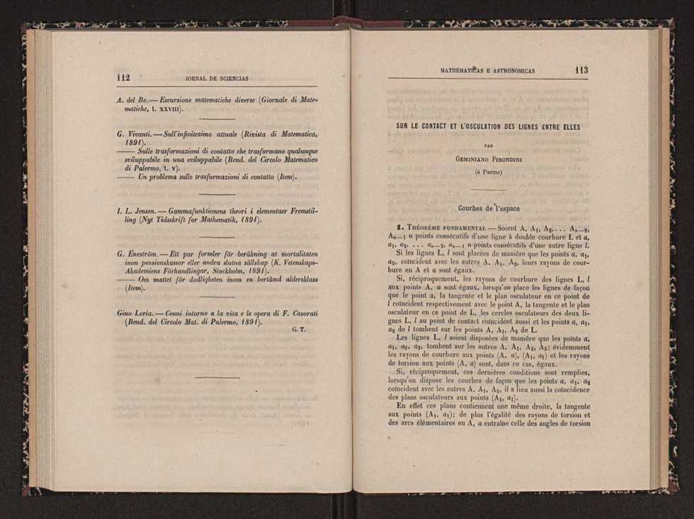 Jornal de sciencias mathematicas e astronomicas. Vol. 10 58