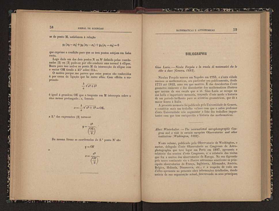 Jornal de sciencias mathematicas e astronomicas. Vol. 11 31