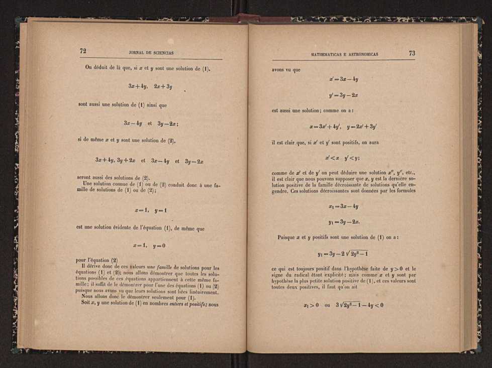 Jornal de sciencias mathematicas e astronomicas. Vol. 11 38