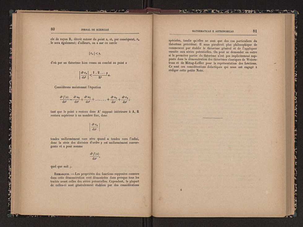 Jornal de sciencias mathematicas e astronomicas. Vol. 11 42