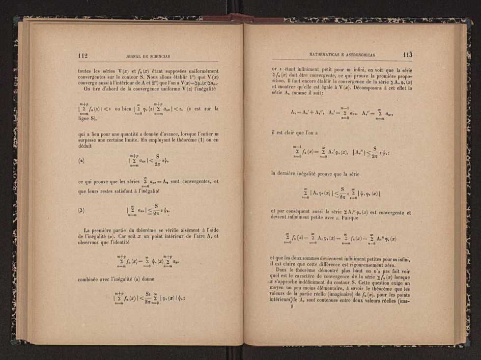 Jornal de sciencias mathematicas e astronomicas. Vol. 11 58