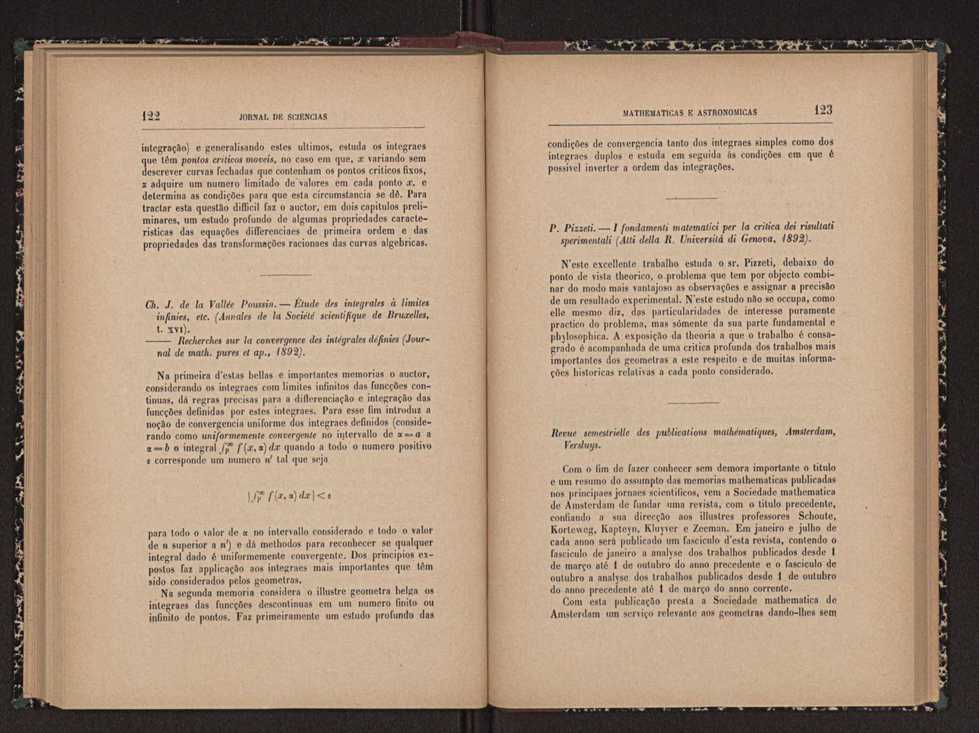 Jornal de sciencias mathematicas e astronomicas. Vol. 11 63