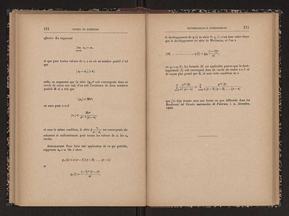 Jornal de sciencias mathematicas e astronomicas. Vol. 11 69
