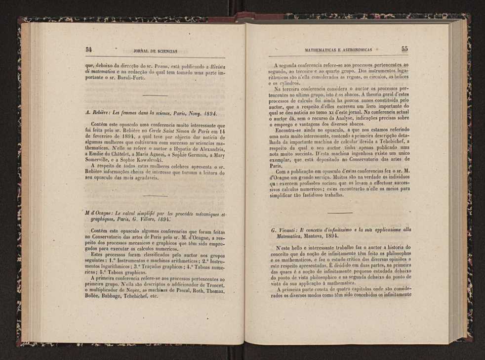 Jornal de sciencias mathematicas e astronomicas. Vol. 12 29