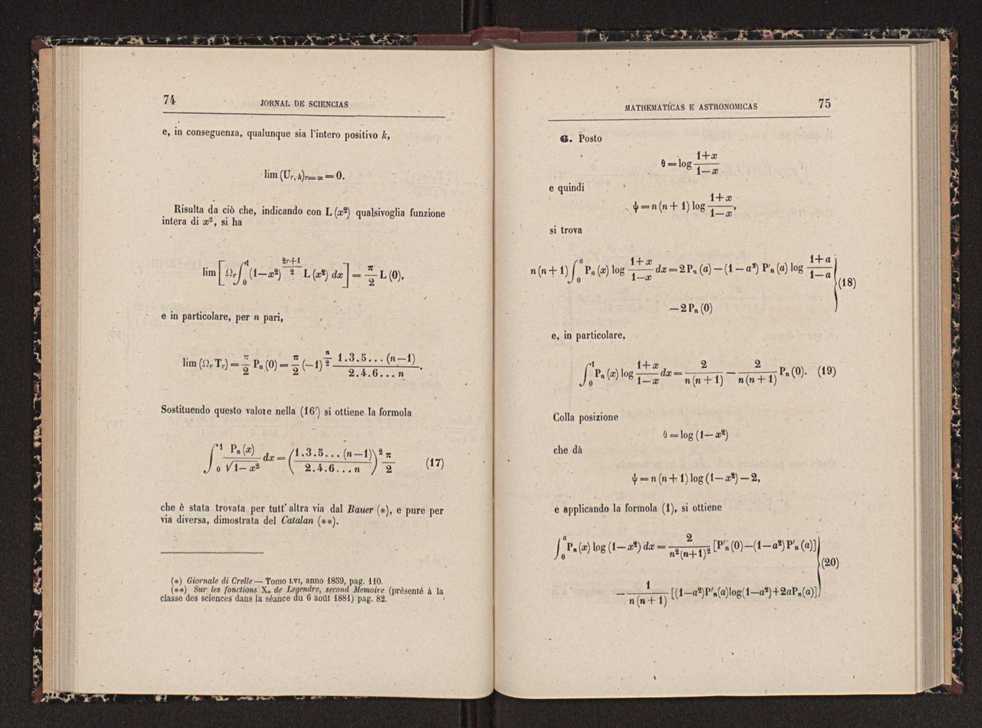 Jornal de sciencias mathematicas e astronomicas. Vol. 12 39