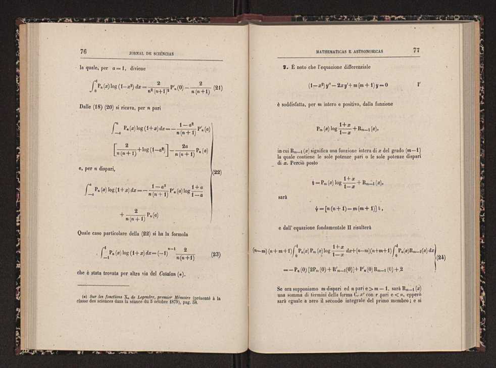 Jornal de sciencias mathematicas e astronomicas. Vol. 12 40