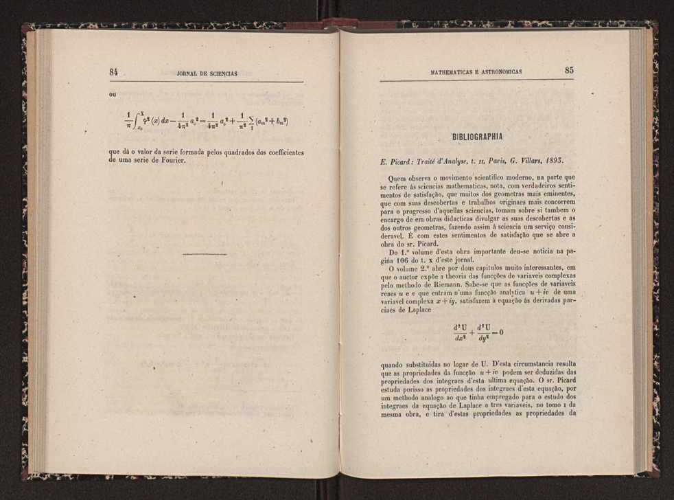 Jornal de sciencias mathematicas e astronomicas. Vol. 12 44