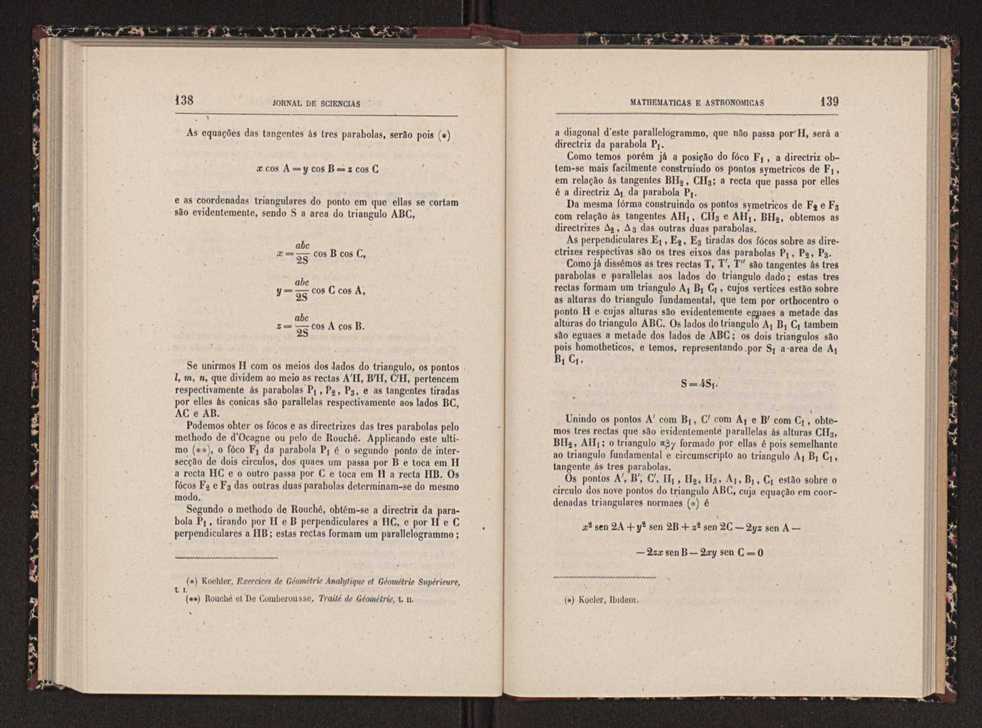 Jornal de sciencias mathematicas e astronomicas. Vol. 12 71