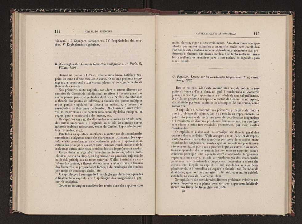 Jornal de sciencias mathematicas e astronomicas. Vol. 12 74