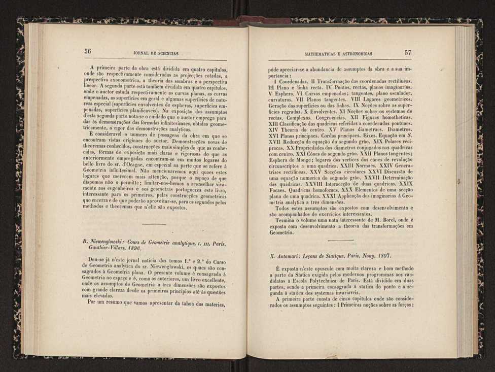 Jornal de sciencias mathematicas e astronomicas. Vol. 13 30