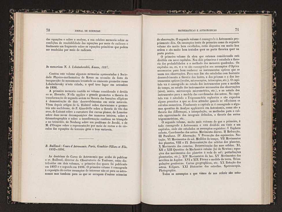 Jornal de sciencias mathematicas e astronomicas. Vol. 13 37