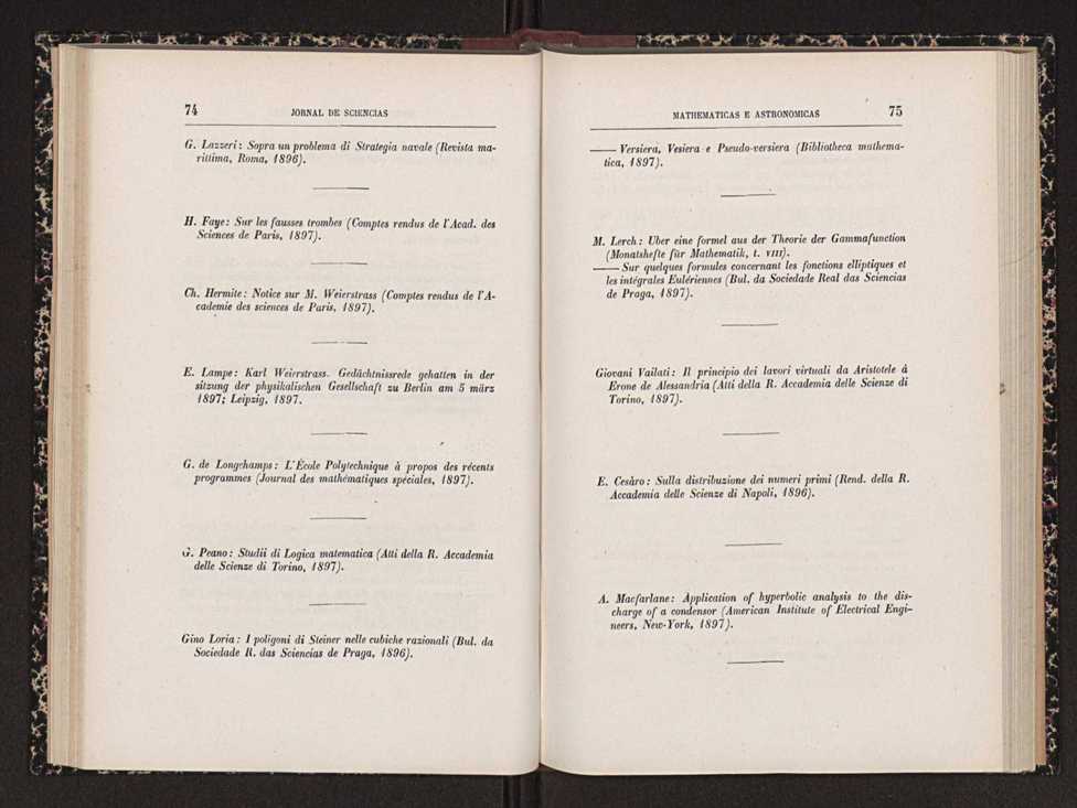 Jornal de sciencias mathematicas e astronomicas. Vol. 13 39