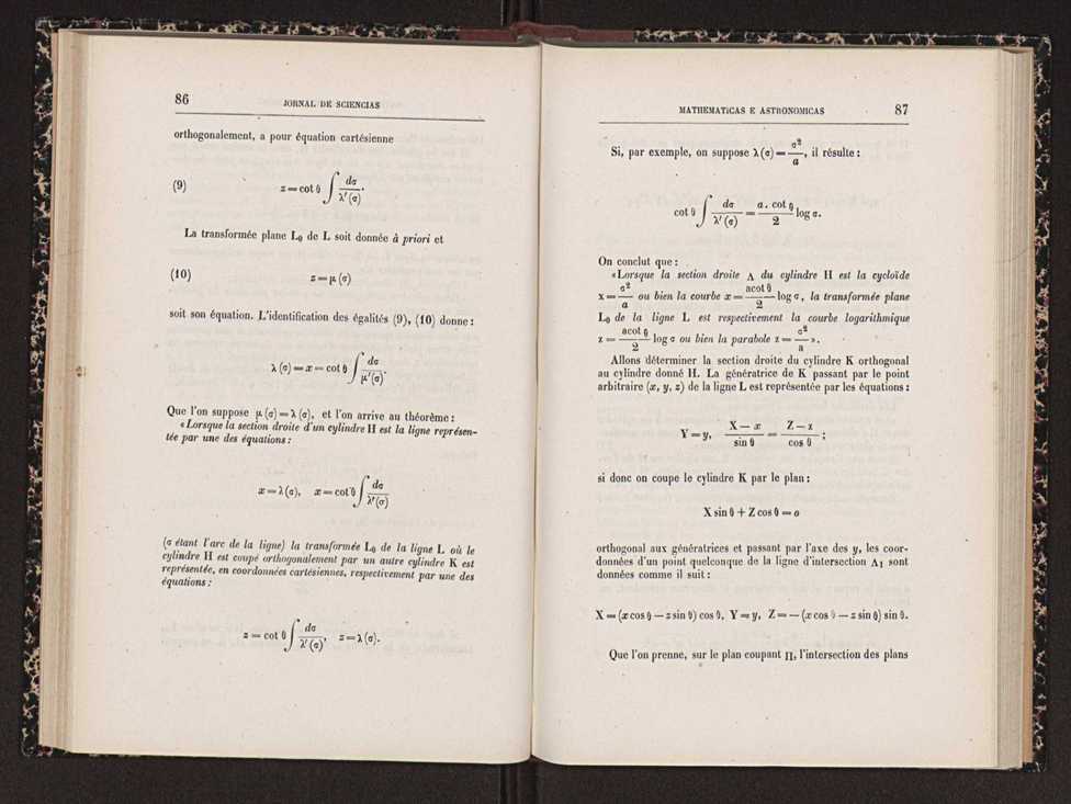 Jornal de sciencias mathematicas e astronomicas. Vol. 13 45