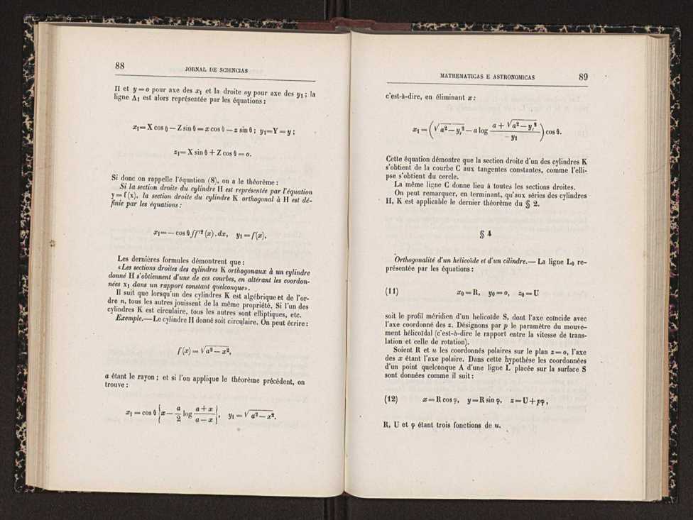 Jornal de sciencias mathematicas e astronomicas. Vol. 13 46