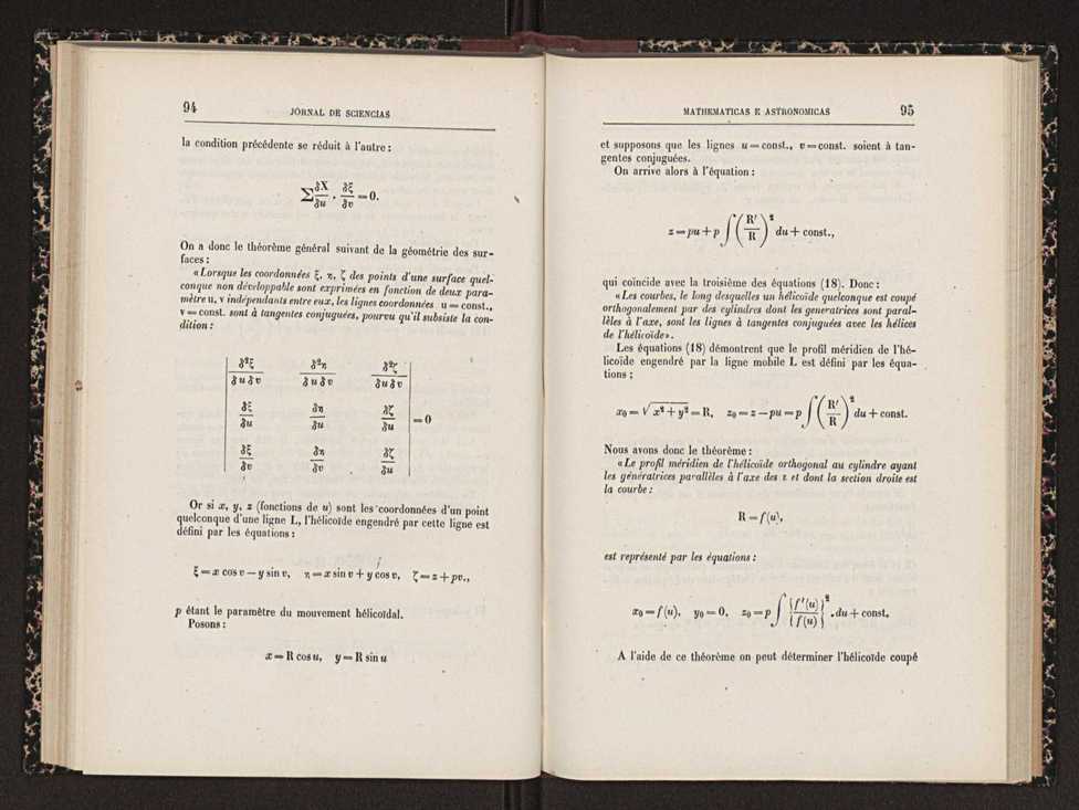 Jornal de sciencias mathematicas e astronomicas. Vol. 13 49