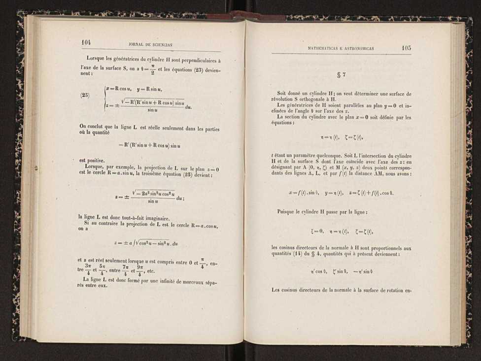 Jornal de sciencias mathematicas e astronomicas. Vol. 13 54