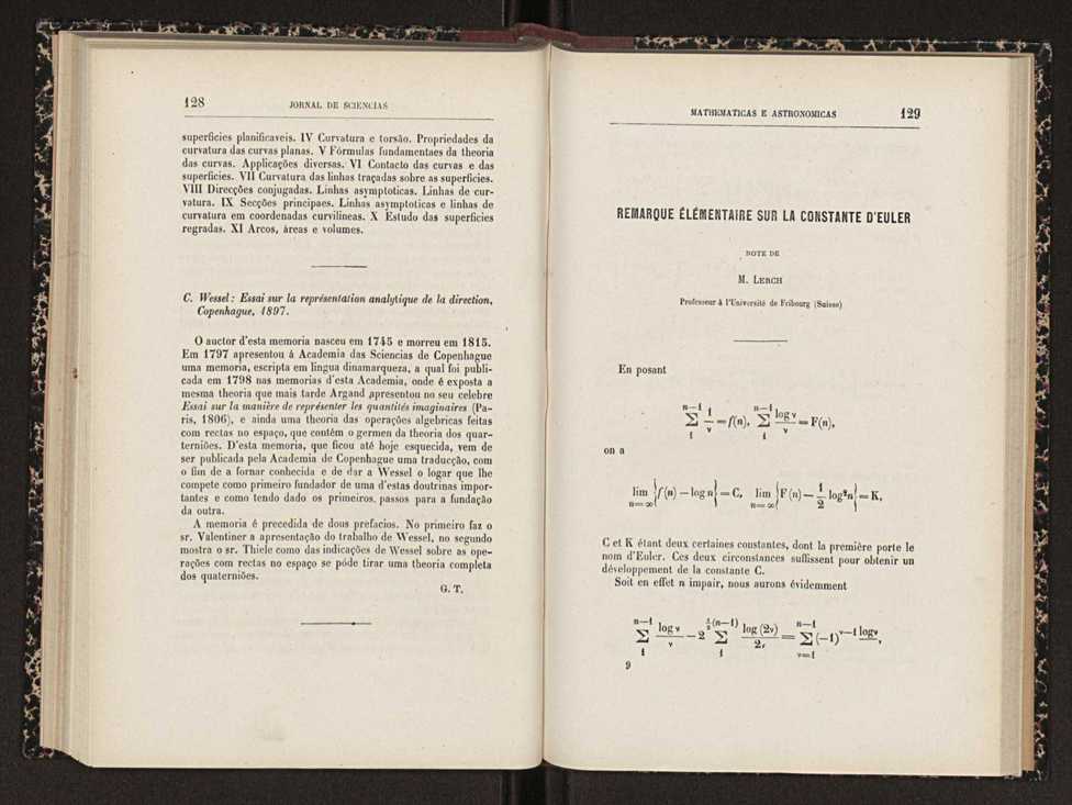 Jornal de sciencias mathematicas e astronomicas. Vol. 13 66