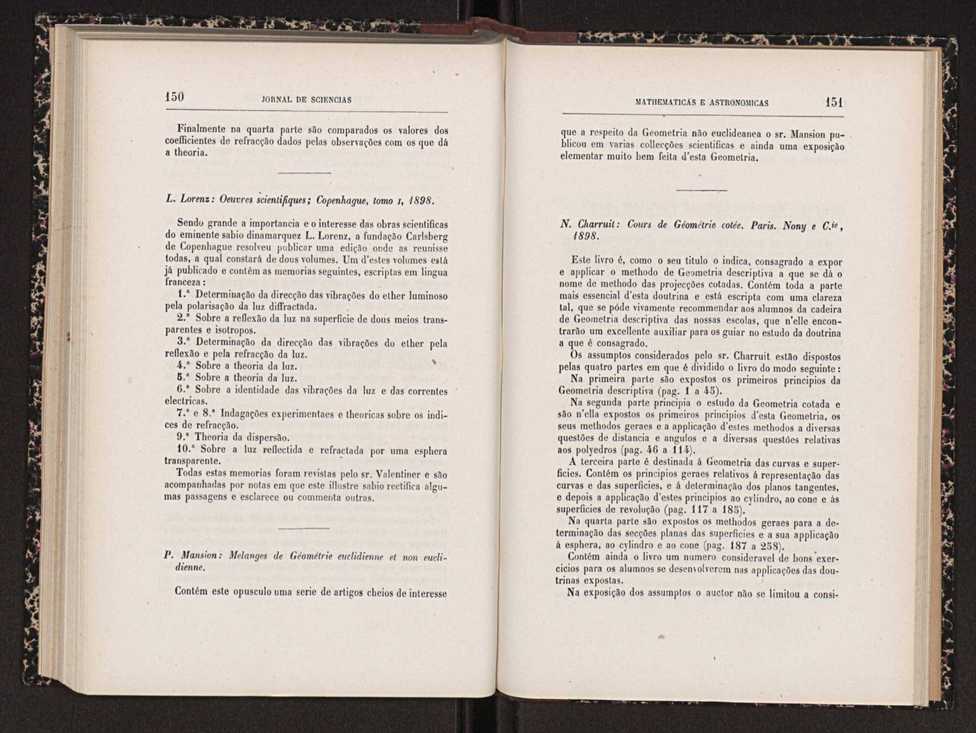 Jornal de sciencias mathematicas e astronomicas. Vol. 13 77
