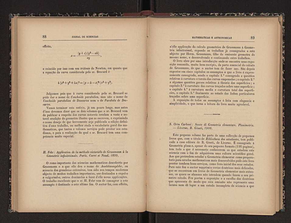 Jornal de sciencias mathematicas e astronomicas. Vol. 14 46