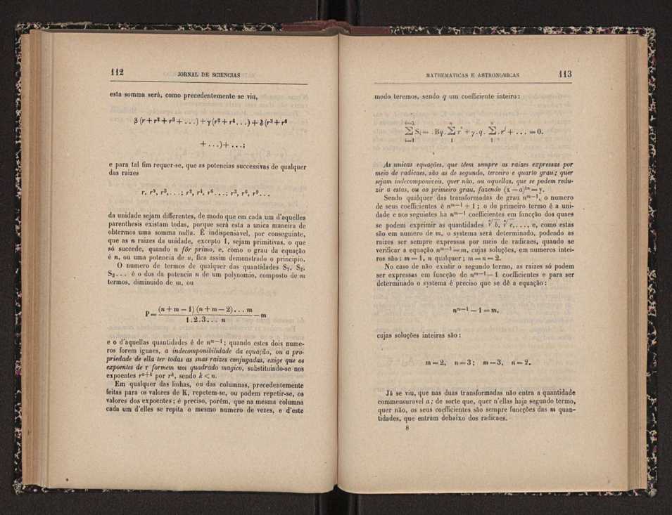 Jornal de sciencias mathematicas e astronomicas. Vol. 15 58