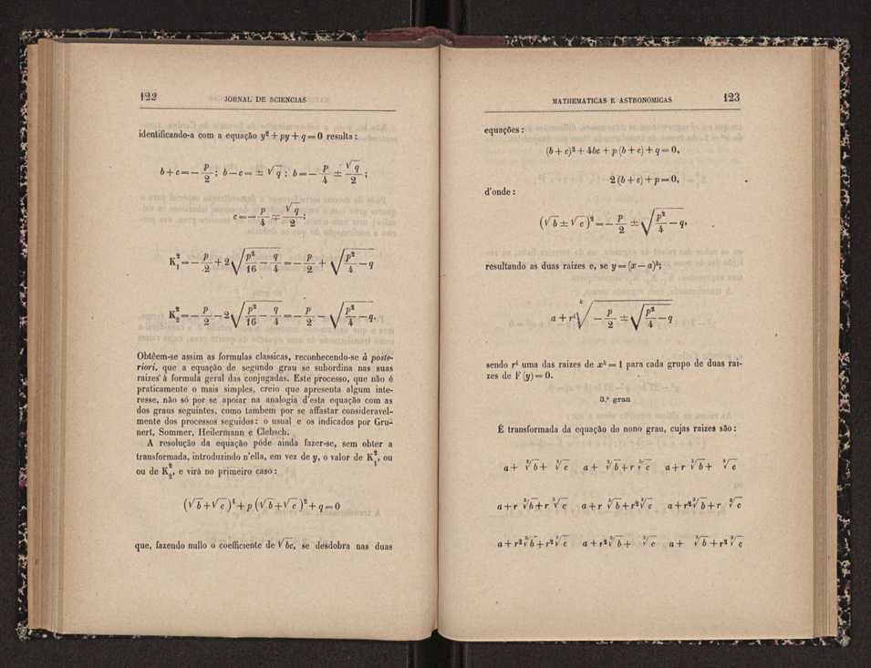 Jornal de sciencias mathematicas e astronomicas. Vol. 15 63