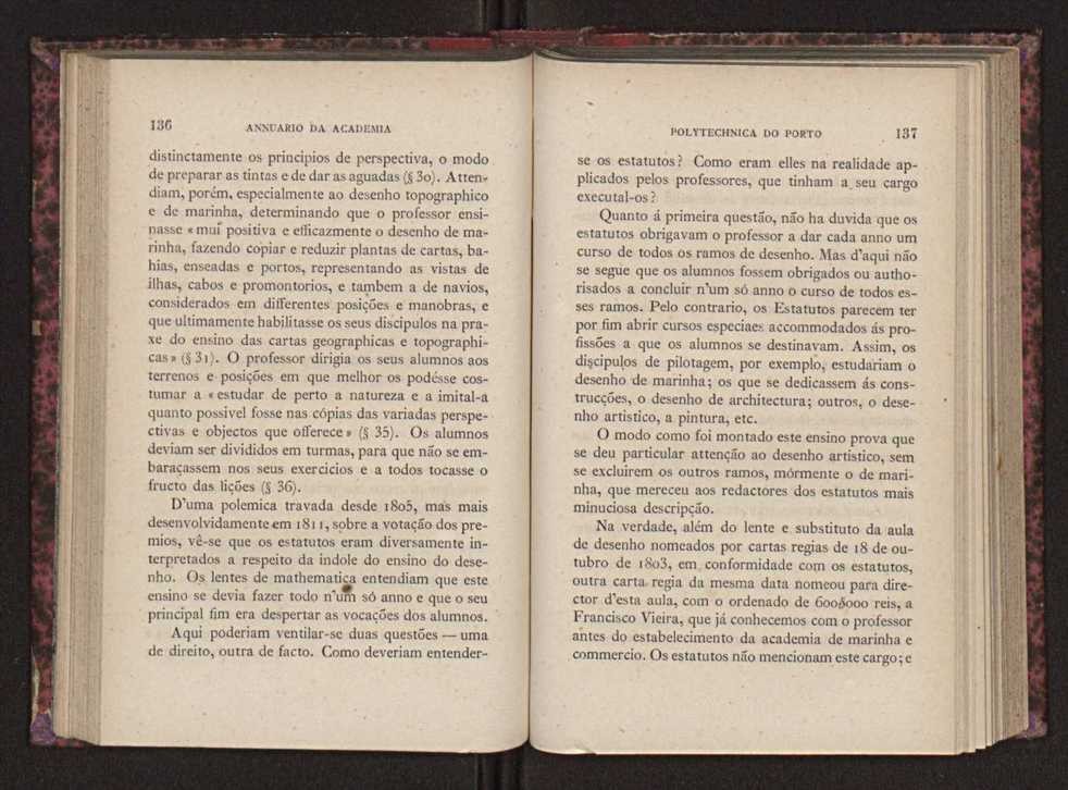 Annuario da Academia Polytechnica do Porto. A. 1 (1877-1878) / Ex. 2 70