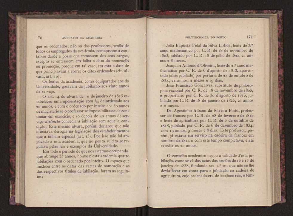 Annuario da Academia Polytechnica do Porto. A. 1 (1877-1878) / Ex. 2 86