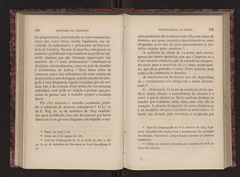 Annuario da Academia Polytechnica do Porto. A. 1 (1877-1878) / Ex. 2 92