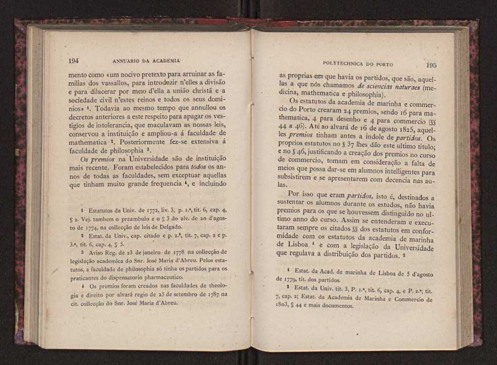 Annuario da Academia Polytechnica do Porto. A. 1 (1877-1878) / Ex. 2 98