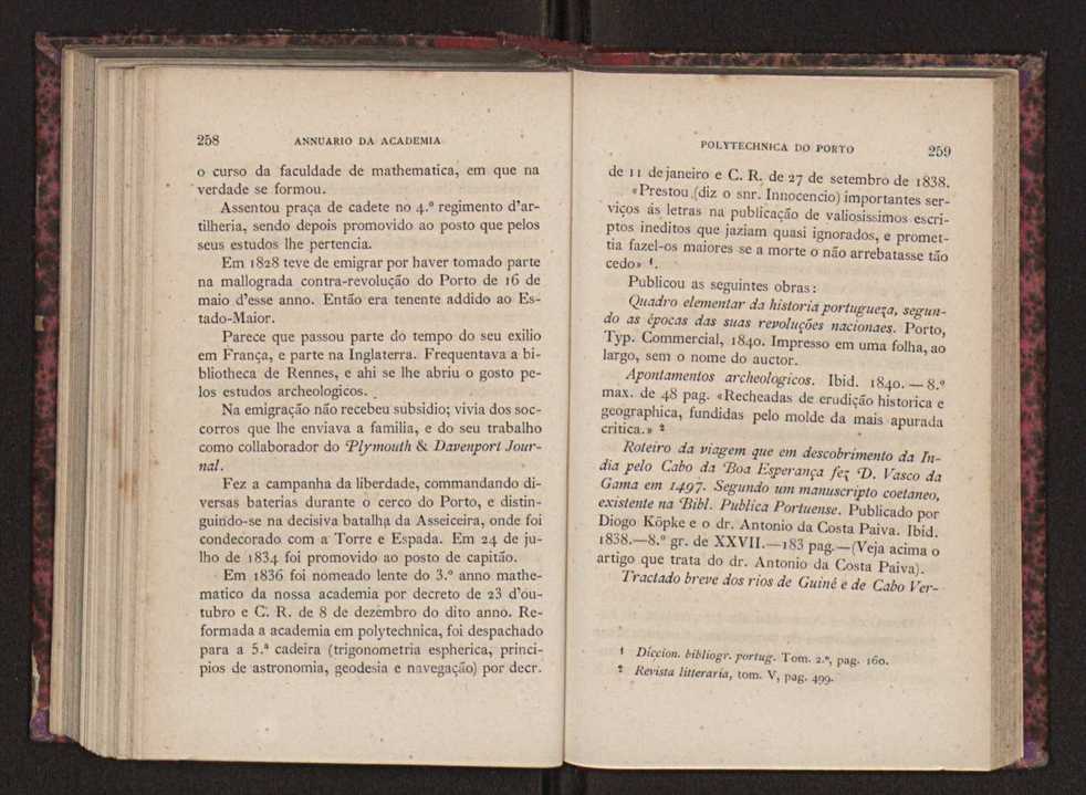Annuario da Academia Polytechnica do Porto. A. 1 (1877-1878) / Ex. 2 130