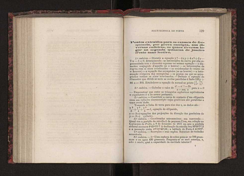 Annuario da Academia Polytechnica do Porto. A. 3 (1879-1880) / Ex. 2 67