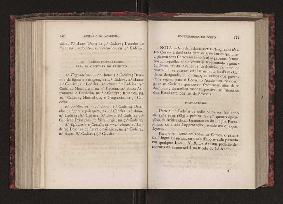 Annuario da Academia Polytechnica do Porto. A. 3 (1879-1880) / Ex. 2 91