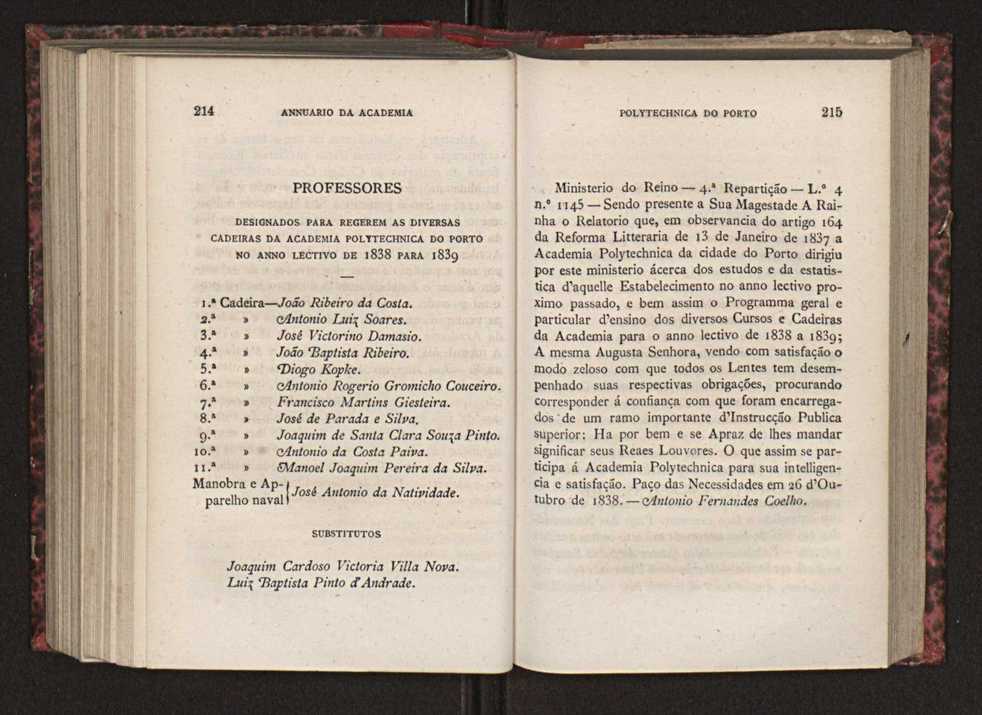 Annuario da Academia Polytechnica do Porto. A. 3 (1879-1880) / Ex. 2 110