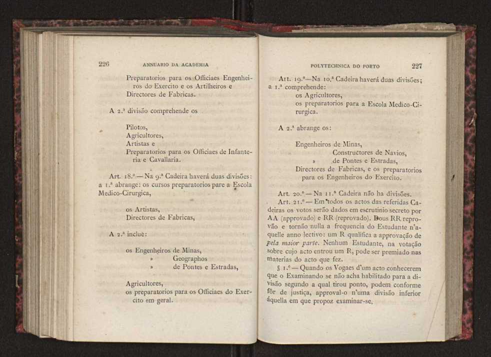 Annuario da Academia Polytechnica do Porto. A. 3 (1879-1880) / Ex. 2 116