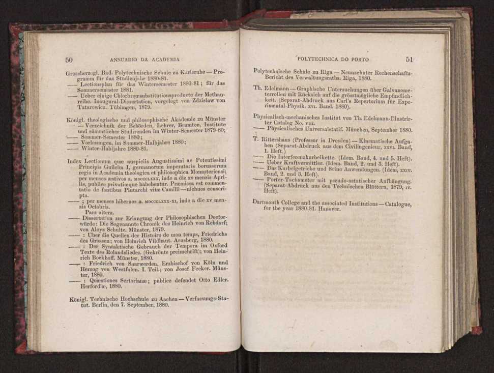 Annuario da Academia Polytechnica do Porto. A. 4 (1880-1881) / Ex. 2 29