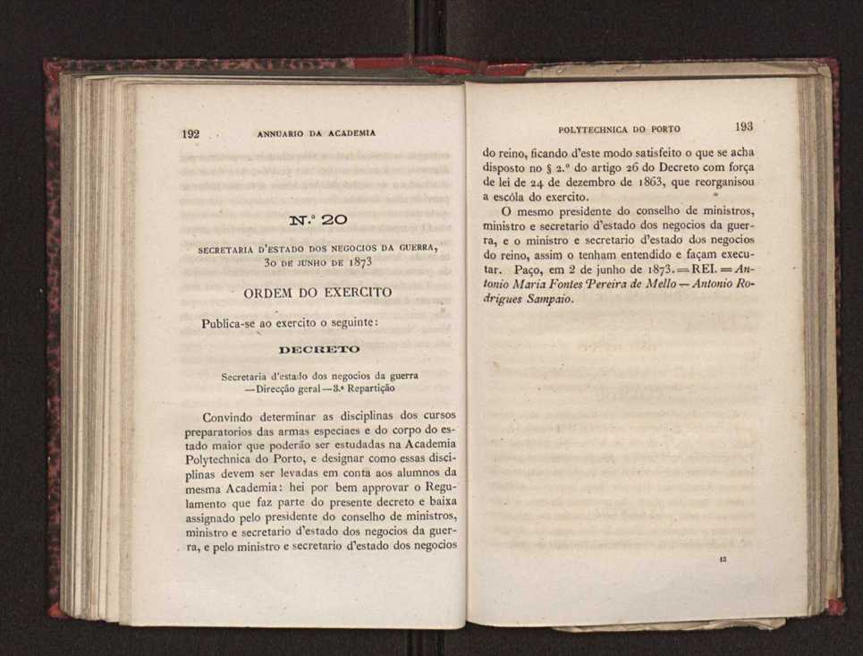 Annuario da Academia Polytechnica do Porto. A. 4 (1880-1881) / Ex. 2 99