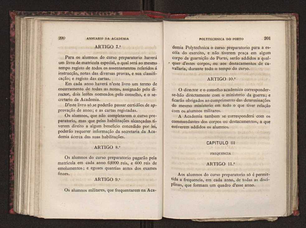 Annuario da Academia Polytechnica do Porto. A. 4 (1880-1881) / Ex. 2 103