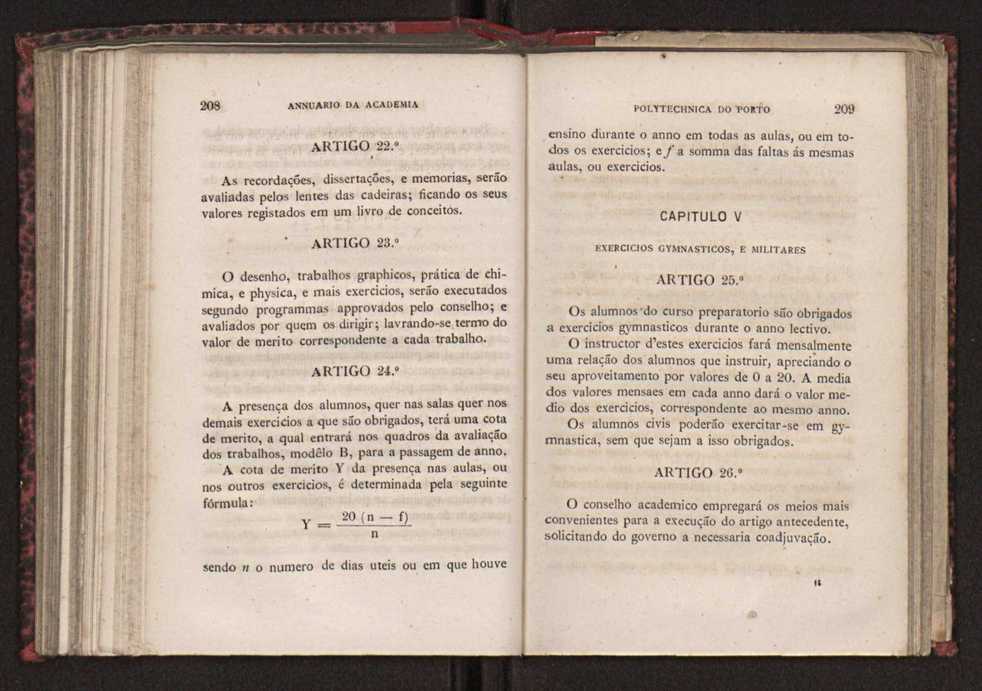 Annuario da Academia Polytechnica do Porto. A. 4 (1880-1881) / Ex. 2 107