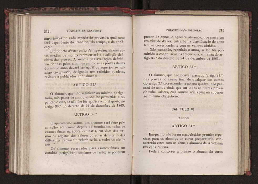 Annuario da Academia Polytechnica do Porto. A. 4 (1880-1881) / Ex. 2 109