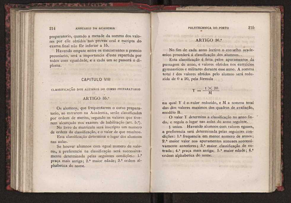 Annuario da Academia Polytechnica do Porto. A. 4 (1880-1881) / Ex. 2 110