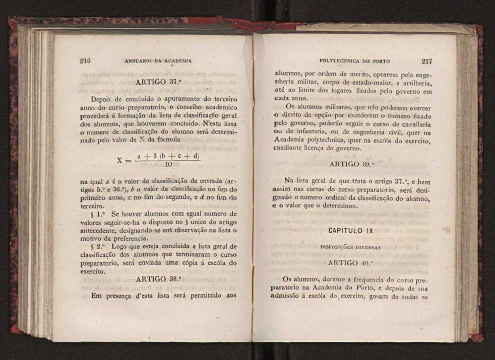 Annuario da Academia Polytechnica do Porto. A. 4 (1880-1881) / Ex. 2 111