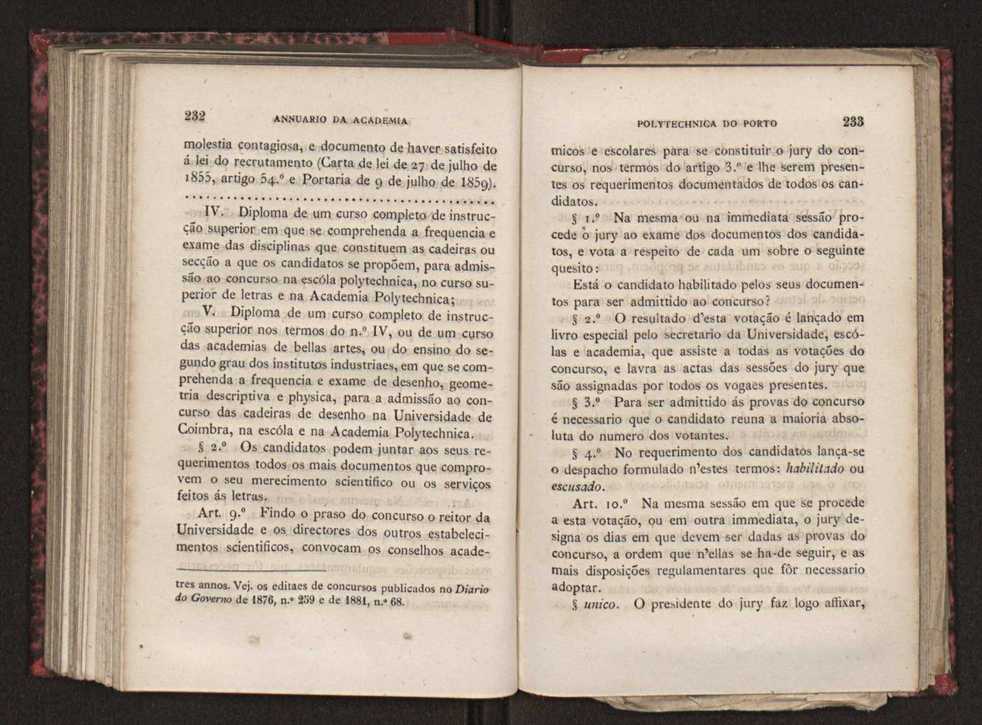 Annuario da Academia Polytechnica do Porto. A. 4 (1880-1881) / Ex. 2 119
