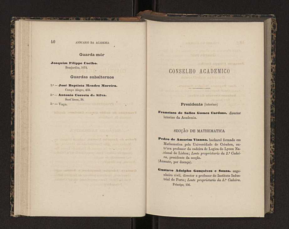 Annuario da Academia Polytechnica do Porto. A. 5 (1881-1882) / Ex. 2 24